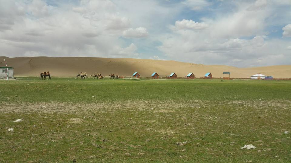 Ausblick, Ereen Nuur Jurtencamp, Mongolei Rundreise