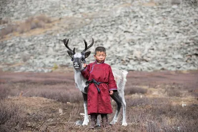 Zaatan, Rentierzüchter, Mongolei Rundreise