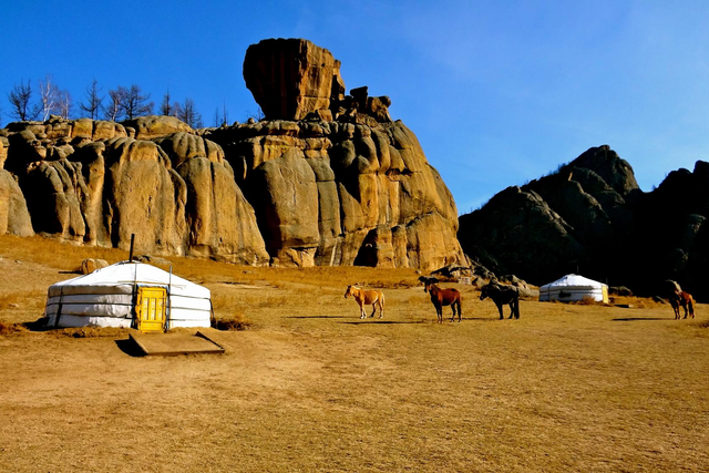 Jurten Camp, Terelji, Mongolei Rundreise